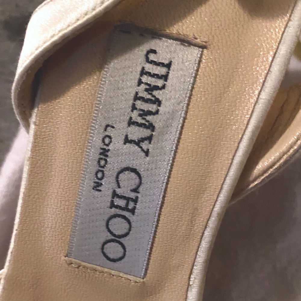 RARE Jimmy Choo Shoes: Ivory 020 Jubilee